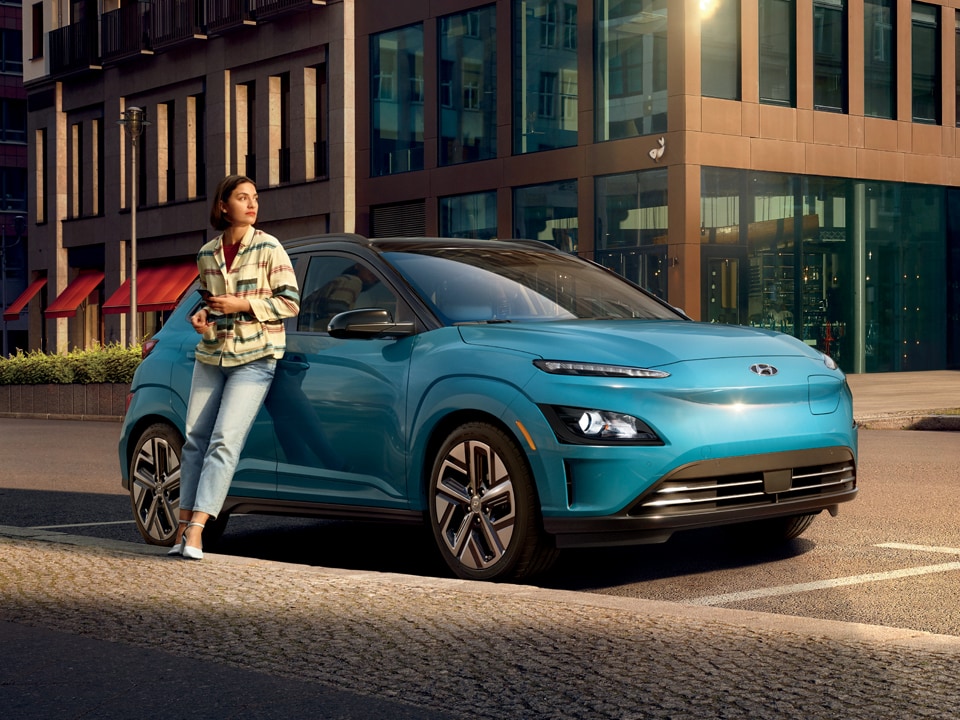 Meet the new KONA Electric.